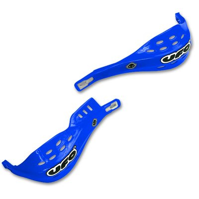 Osłony rąk (handbary) alu jumpy kolor niebieski (z mocowaniami 22mm)