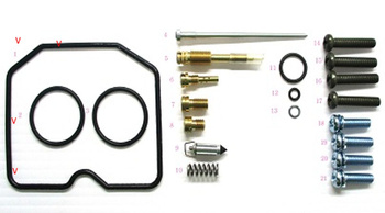 ZESTAW NAPRAWCZY GAŹNIKA KAWASAKI KLF 300C BAYOU '89-'96 (26-1226)