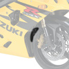 Przedłużenie Błotnika Do Suzuki Gsx-R600 / 750 04-05 (Przednie) Czarne