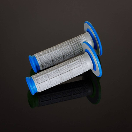 Manetki mx dual compound tapered blue h/waff, dwuskładnikowe, kolor szary/niebieski