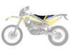 Pokrowiec/poszycie na siedzenie  husqvarna te 400-570 '01-'04 dream 4 kolor czarny/niebieski/żółty