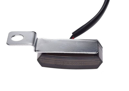Kierunkowskaz motocyklowy LED uniwersalny chrom