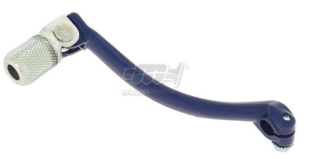 Dźwignia zmiany biegów yamaha yzf 250 '06-'13,wr 250f '07-'14, wr450f '07-'15 (aluminiowa) kolor niebieski, końcówka aluminiowa
