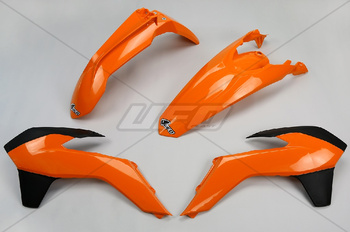 komplet plastików ktm exc '14-'16, kolor oem '14 (pomarańczowy/czarny) (kt516e999)