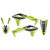Komplet naklejek (oklein) kawasaki kxf 250 '17-'20 dream 4 kolor zielony/czarny