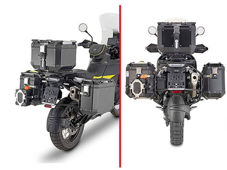 stelaż kufrów bocznych monokey triumph tiger 1200gt (22-) - również pod kufry retro-fit k-venture alu oraz k'mission alu
