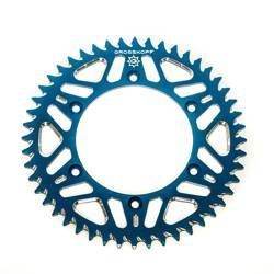 Zębatka tylna aluminiowa t7075 (ergal) kolor niebieski 899 52 (89952) ktm sx/sxf/sx-f/excf/exc-f/exc/lc4/sc/mxc/ '91-'22, husqvarna tc/te/fc