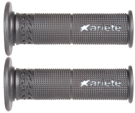 Ariete manetki road super soft estoril super bike gel (120 mm) z otworem kolor czarny biały (12)