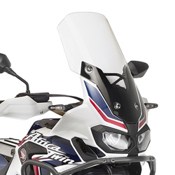 Szyba honda crf 1000l africa twin (16-19), crf 1000l africa twin adventure sport(18-19) 60 x 35 cm przezroczysta