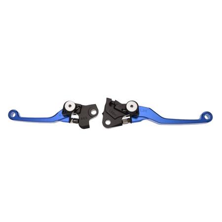 Dźwignia hamulca i sprzęgła do Yamaha YZ niebieska komplet