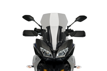 Regulowany Wspornik Szyby Puig M.E.M. Do Yamaha Mt-09 Tracer 18-21 Czarny