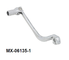 DŹWIGNIA ZMIANY BIEGÓW KAWASAKI KLX 110 '02-'04, SUZUKI DRZ 110 '02-'04 (OEM: 13156-1205) (KUTE ALUMINIUM) KOLOR SREBRNY (ANODOWANY)