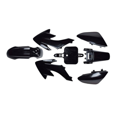 Zestaw plastików nadwozia biały 7 Elementów Pit Bike