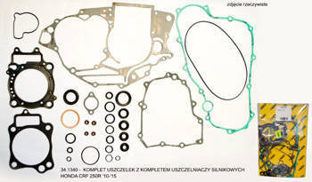 Prox komplet uszczelek z kompletem uszczelniaczy silnikowych honda crf 250r '10-'17