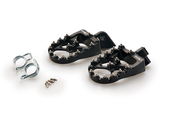 Podnóżki Off-Road Puig Dla Husqvarna Tc125 14-15 Czarne