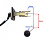 Czujnik poziomu paliwa skutery 2T Keeway Matrix