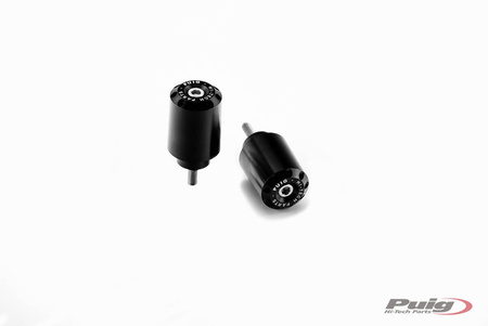 Ciężarki / końcówki kierownicy długie puig do honda x-eleven 99-03 czarne