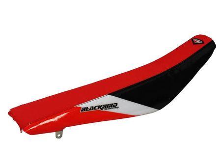 Pokrowiec/poszycie na siedzenie honda crf250r '18, crf450r '17-'18, 450x '17-'18 dream 3 kolor czerwony/czarny/biały