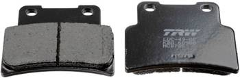 Klocki hamulcowe kh432 organic aprilia rs 125 07-13, sl 750 07-16, smv 750 17-, yamaha mt / yzf 125 14-19, przód