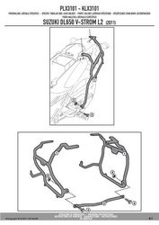 Stelaż Kufrów Bocznych Monokey Side Suzuki Dl 650 V-Strom (11-16)