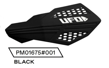 OSŁONY RĄK (HANDBARY) HORUS KOLOR CZARNY (LISTKI - POTRZEBNE MOCOWANIE PM01669, PM01665, PM01666 LUB PM01667)