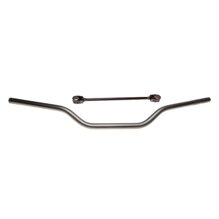 Kierownica enduro 22 mm aluminiowa titanium Leoshi