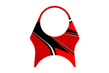 Osłona Półki Kierownicy Radikal Puig Do Suzuki Sv650 16-18 Czerwona