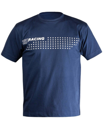 T-shirt racing dot kolor granatowy rozmiar m