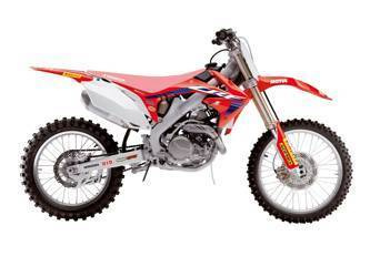Komplet naklejek (oklein) honda crf 250 '10-'13,crf 450 '09-'12 replica team hrc 22