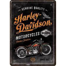 Pocztówka 14X10cm Harley Timeless 10329