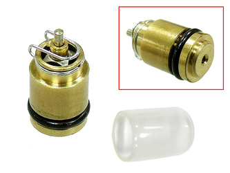 Zaworek iglicowy z gniazdem uniwersalny vm38 #1,5 ( długość 15,5mm, średnica 8/10mm )