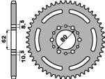 Zębatka tylna 845 45 f yamaha sr 250 (79-84) (łańc. 520) (jtr845.45)