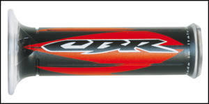 Manetki 01687-c2r honda cbr (120 mm/22 mm) z otworem kolor czerwony/czarny (12)