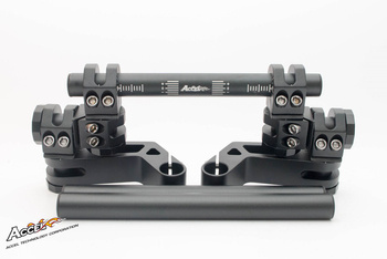 kierownica wielopoziomowa (22mm) sport kolor czarny (mh01bk) (mh-01bk) - promocja