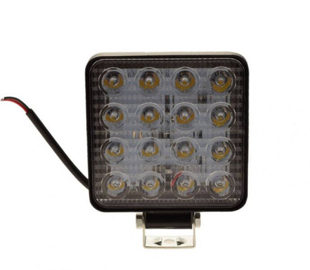 Lampa dodatkowa LED 48W szperacz ATV kwadrat