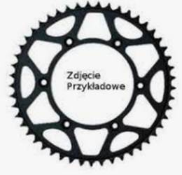 Zębatka tylna aluminiowa (ergal) 467 52 kawasaki kx 80 '86-00 (łańc. 420) (46752jt) kolor czarny