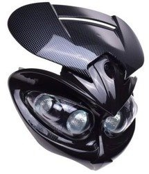 Lampa przednia do motocykla Cross enduro uniwersalna