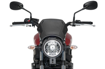 Szyba Owiewka Puig Retroplate Do Yamaha Xsr700 16-20 (Aluminiowa) Czarna