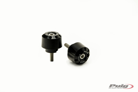 Ciężarki / końcówki kierownicy krótkie puig do honda pcx 125 10-20 czarne
