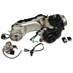 Silnik Kompletny Gy6 70 Ccm 4t Cylinder 47 Mm Koło12 Cali Krótki Wałek Gy61500006-A