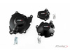 Pokrywy Dekli Silnika Puig Do Yamaha R1 15-22 Czarne