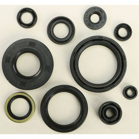 Winderosa (vertex) komplet (zestaw) uszczelniaczy silnikowych kawasaki kx250 82