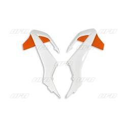 Osłony chłodnicy ktm sx 65 '16-'22 kolor oem '19-'20 (biały/pomarańczowy)