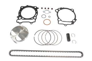 ZESTAW NAPRAWCZY GÓRY SILNIKA SUZUKI RMZ 450 '18-'24 (STD. + 0.02MM = 95.98MM) (12.5:1) (TŁOK, USZCZELKI TOP-END, ŁAŃCUSZEK ROZRZĄDU)