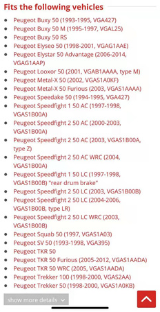 Pompa Oleju Elektryczna Peugeot 50cccm Speedfight Jet Force Power Force
