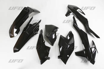 Komplet plastików ktm exc '17-'18, kolor czarny (kt518e001)