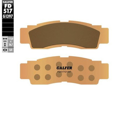 KLOCKI HAMULCOWE KH676 SPIEK METALICZNY (ZŁOTE) ATV PRZÓD YAMAHA YXE 1000 WOLVERINE '21-'24; YXZ 1000 '16-'24