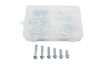 komplet (zestaw) śrub kołnierzowych m8 (60 szt.)