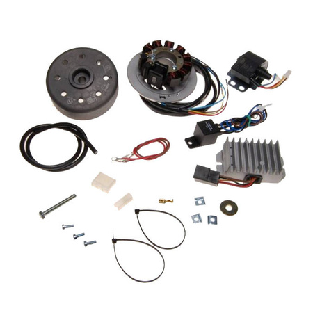 Alternator Mz Etz 250 251 kpl z Regulatorem i Cewką