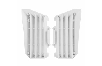 Osłony chłodnicy (kratki - komplet) yamaha yz 250/450f '14-'17 wr 250/450f '16-'19 kolor biały